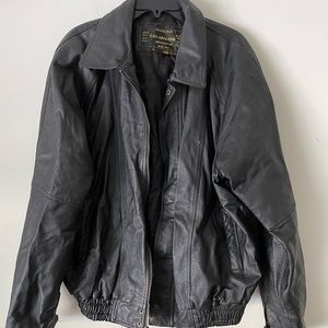 GIO - ARMAND Men Leather Jacket’s Size XL